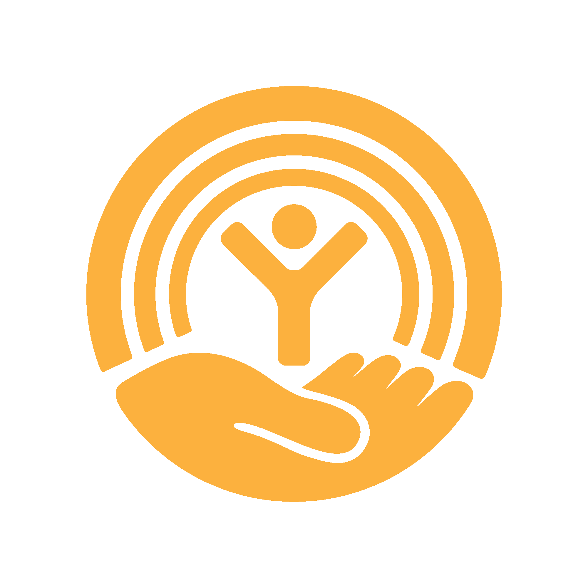 Yellow Circle of Hope Logo