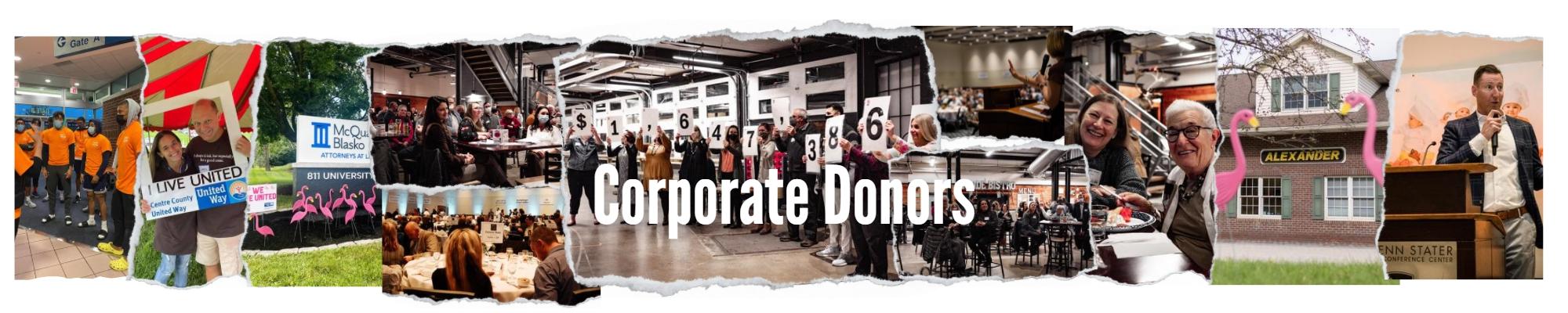 Corporate Donor 2021 Banner