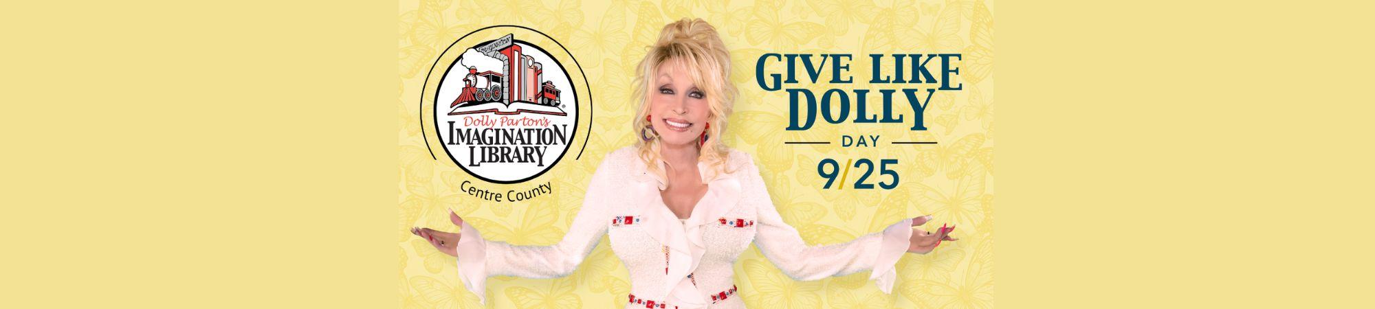 Give Like Dolly Day Banner